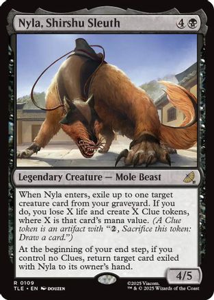 Nyla, Shirshu Sleuth  [Foil]  (TLE-109) - [Avatar: The Last Airbender: Eternal-Legal] - Trinity Hobby