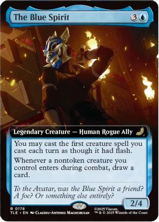 The Blue Spirit (Extended Art)  (TLE-178) - [Avatar: The Last Airbender: Eternal-Legal] - Trinity Hobby