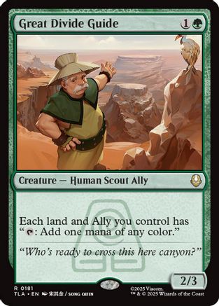 Great Divide Guide  [Foil]  (TLA-181) - [Avatar: The Last Airbender] - Trinity Hobby
