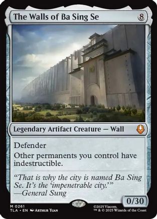 The Walls of Ba Sing Se  [Foil]  (TLA-261) - [Avatar: The Last Airbender] - Trinity Hobby