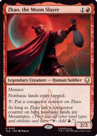 Zhao, the Moon Slayer  [Foil]  (TLA-162) - [Avatar: The Last Airbender] - Trinity Hobby