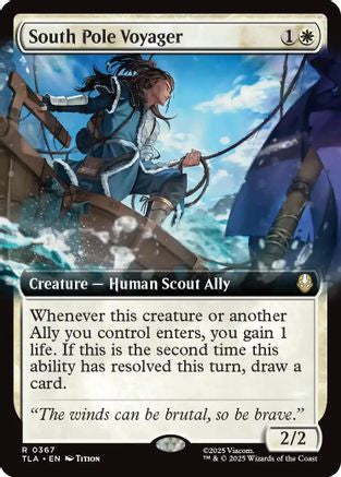 South Pole Voyager (Extended Art)  [Foil]  (TLA-367) - [Avatar: The Last Airbender] - Trinity Hobby