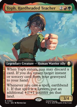Toph, Hardheaded Teacher (Extended Art)  (TLA-384) - [Avatar: The Last Airbender] - Trinity Hobby