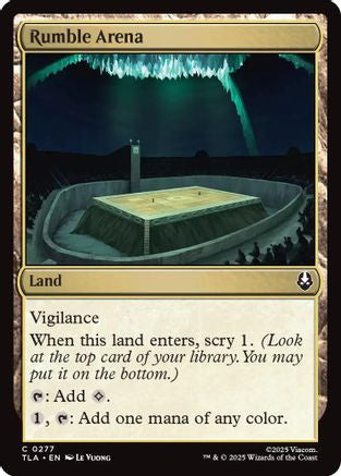 Rumble Arena  [Foil]  (TLA-277) - [Avatar: The Last Airbender] - Trinity Hobby