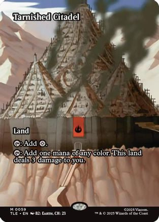 Tarnished Citadel (Borderless)  (TLE-059) - [Avatar: The Last Airbender: Eternal-Legal] - Trinity Hobby