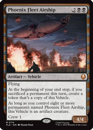 Phoenix Fleet Airship  (TLA-114) - [Avatar: The Last Airbender] - Trinity Hobby