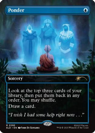Ponder (2292)  (SLD-2292) - [Secret Lair Drop Series] - Trinity Hobby