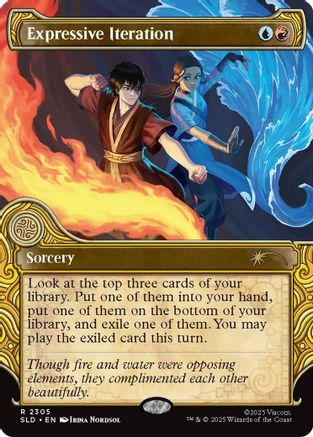 Expressive Iteration  (SLD-2305) - [Secret Lair Drop Series] - Trinity Hobby