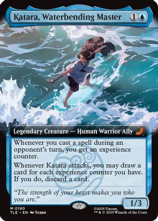 Katara, Waterbending Master (Extended Art)  (TLE-180) - [Avatar: The Last Airbender: Eternal-Legal] - Trinity Hobby
