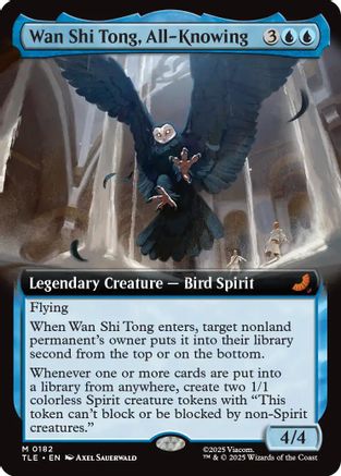 Wan Shi Tong, All-Knowing (Extended Art)  (TLE-182) - [Avatar: The Last Airbender: Eternal-Legal] - Trinity Hobby