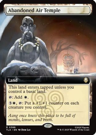 Abandoned Air Temple (Extended Art)  (TLA-386) - [Avatar: The Last Airbender] - Trinity Hobby