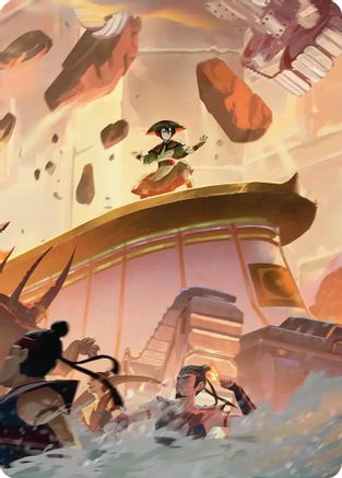 Earthshape Art Card  (ASTLA-) - [Art Series: Avatar: The Last Airbender] - Trinity Hobby
