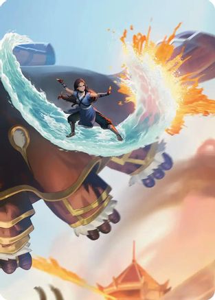 Katara's Reversal Art Card  (ASTLA-) - [Art Series: Avatar: The Last Airbender] - Trinity Hobby
