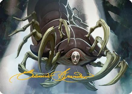Koh, the Face Stealer Art Card (Gold-Stamped Signature)  (ASTLA-009) - [Art Series: Avatar: The Last Airbender] - Trinity Hobby