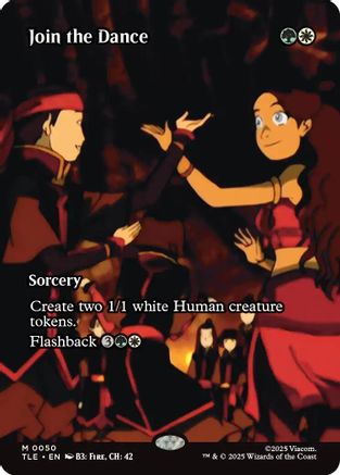 Join the Dance (Borderless)  (TLE-050) - [Avatar: The Last Airbender: Eternal-Legal] - Trinity Hobby