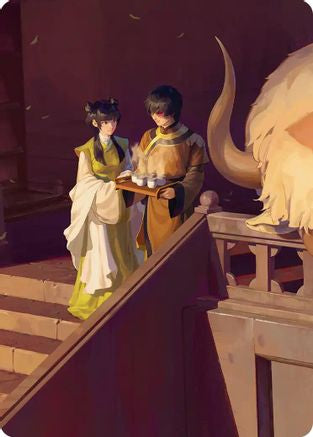 Mai and Zuko Art Card  (ASTLA-) - [Art Series: Avatar: The Last Airbender] - Trinity Hobby
