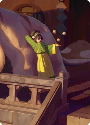 Toph, Greatest Earthbender Art Card  (ASTLA-) - [Art Series: Avatar: The Last Airbender] - Trinity Hobby