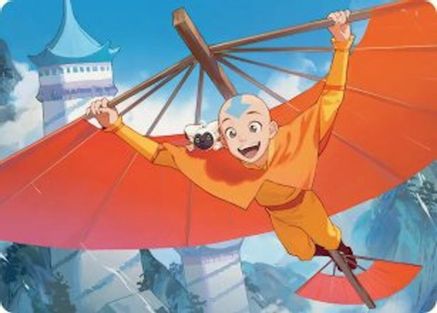 Aang, the Last Airbender Art Card  (ASTLA-001) - [Art Series: Avatar: The Last Airbender] - Trinity Hobby
