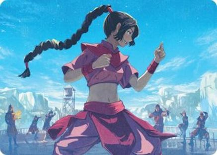 Ty Lee, Chi Blocker Art Card  (ASTLA-005) - [Art Series: Avatar: The Last Airbender] - Trinity Hobby