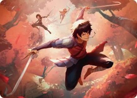 Jet, Freedom Fighter Art Card  (ASTLA-022) - [Art Series: Avatar: The Last Airbender] - Trinity Hobby