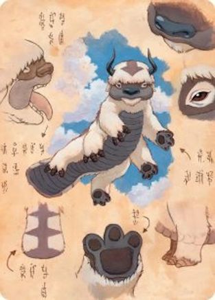 Appa, Steadfast Guardian Art Card  (ASTLA-032) - [Art Series: Avatar: The Last Airbender] - Trinity Hobby