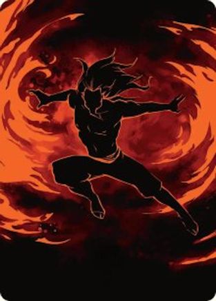 Ozai, the Phoenix King Art Card  (ASTLA-039) - [Art Series: Avatar: The Last Airbender] - Trinity Hobby