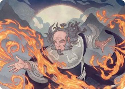 Iroh, Grand Lotus Art Card  (ASTLA-047) - [Art Series: Avatar: The Last Airbender] - Trinity Hobby