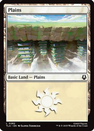 Plains (0282)  (TLA-282) - [Avatar: The Last Airbender] - Trinity Hobby