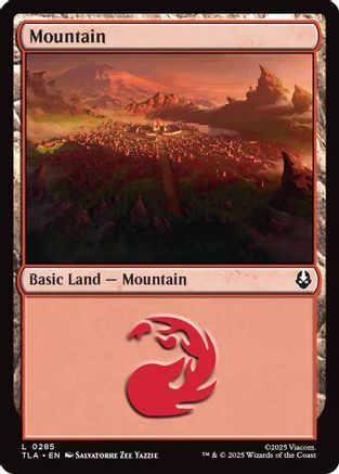 Mountain (0285)  (TLA-285) - [Avatar: The Last Airbender] - Trinity Hobby
