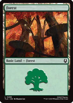 Forest (0286)  [Foil]  (TLA-286) - [Avatar: The Last Airbender] - Trinity Hobby