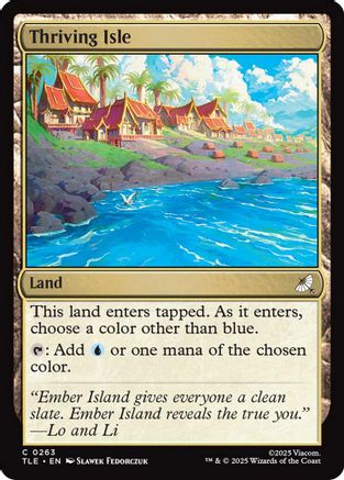Thriving Isle  (TLE-263) - [Avatar: The Last Airbender: Eternal-Legal] - Trinity Hobby