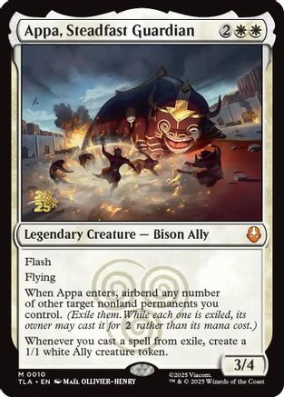 Appa, Steadfast Guardian  [Foil]  (PRE-010) - [Prerelease Cards] - Trinity Hobby