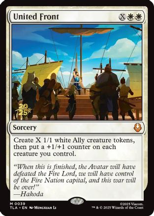 United Front  [Foil]  (PRE-039) - [Prerelease Cards] - Trinity Hobby