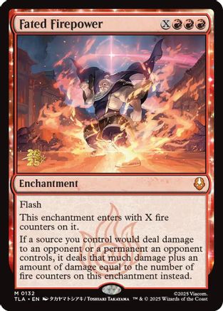 Fated Firepower  [Foil]  (PRE-132) - [Prerelease Cards] - Trinity Hobby