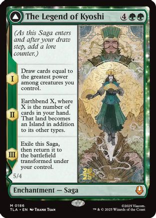 The Legend of Kyoshi  [Foil]  (PRE-186) - [Prerelease Cards] - Trinity Hobby