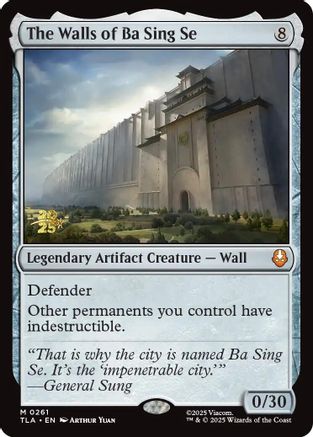 The Walls of Ba Sing Se  [Foil]  (PRE-261) - [Prerelease Cards] - Trinity Hobby