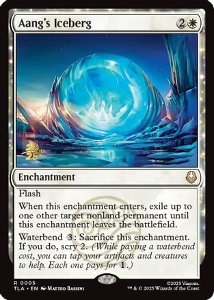 Aang's Iceberg  [Foil]  (PRE-005) - [Prerelease Cards] - Trinity Hobby