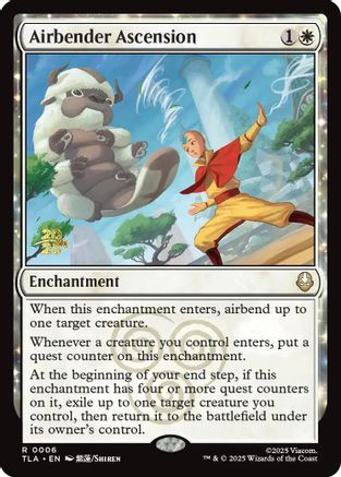 Airbender Ascension  [Foil]  (PRE-006) - [Prerelease Cards] - Trinity Hobby