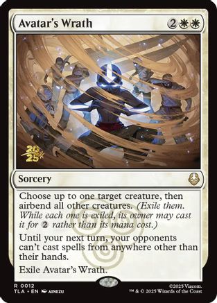 Avatar's Wrath  [Foil]  (PRE-012) - [Prerelease Cards] - Trinity Hobby