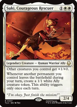 Suki, Courageous Rescuer  [Foil]  (PRE-037) - [Prerelease Cards] - Trinity Hobby