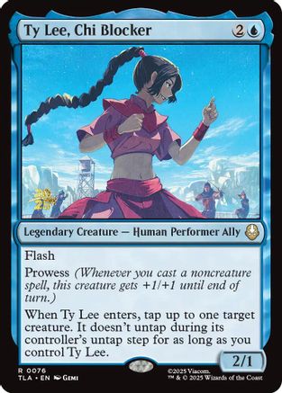 Ty Lee, Chi Blocker  [Foil]  (PRE-076) - [Prerelease Cards] - Trinity Hobby