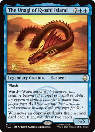 The Unagi of Kyoshi Island  [Foil]  (PRE-077) - [Prerelease Cards] - Trinity Hobby