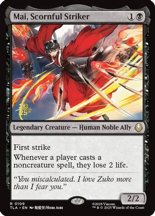 Mai, Scornful Striker  [Foil]  (PRE-109) - [Prerelease Cards] - Trinity Hobby