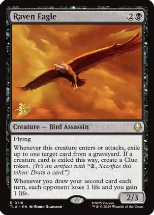Raven Eagle  [Foil]  (PRE-116) - [Prerelease Cards] - Trinity Hobby