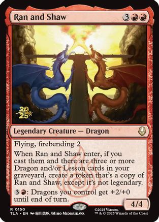Ran and Shaw  [Foil]  (PRE-150) - [Prerelease Cards] - Trinity Hobby