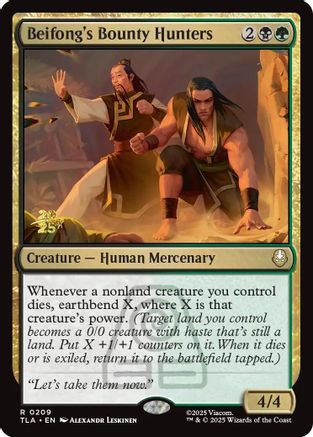 Beifong's Bounty Hunters  [Foil]  (PRE-209) - [Prerelease Cards] - Trinity Hobby
