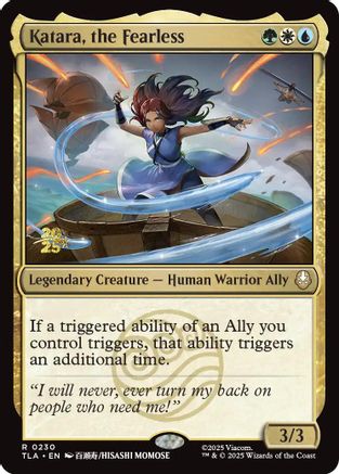 Katara, the Fearless  [Foil]  (PRE-230) - [Prerelease Cards] - Trinity Hobby