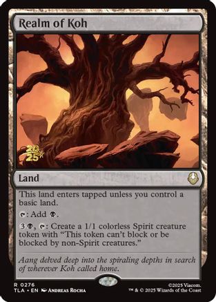 Realm of Koh  [Foil]  (PRE-276) - [Prerelease Cards] - Trinity Hobby