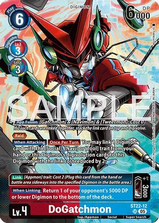 DoGatchmon (ST22-12) - [Starter Deck 22: Amethyst Mandala Advanced Deck Set] Foil