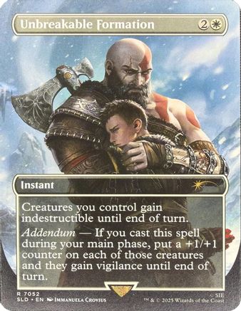 Unbreakable Formation (7052)  [Foil]  (SLD-7052) - [Secret Lair Drop Series] - Trinity Hobby